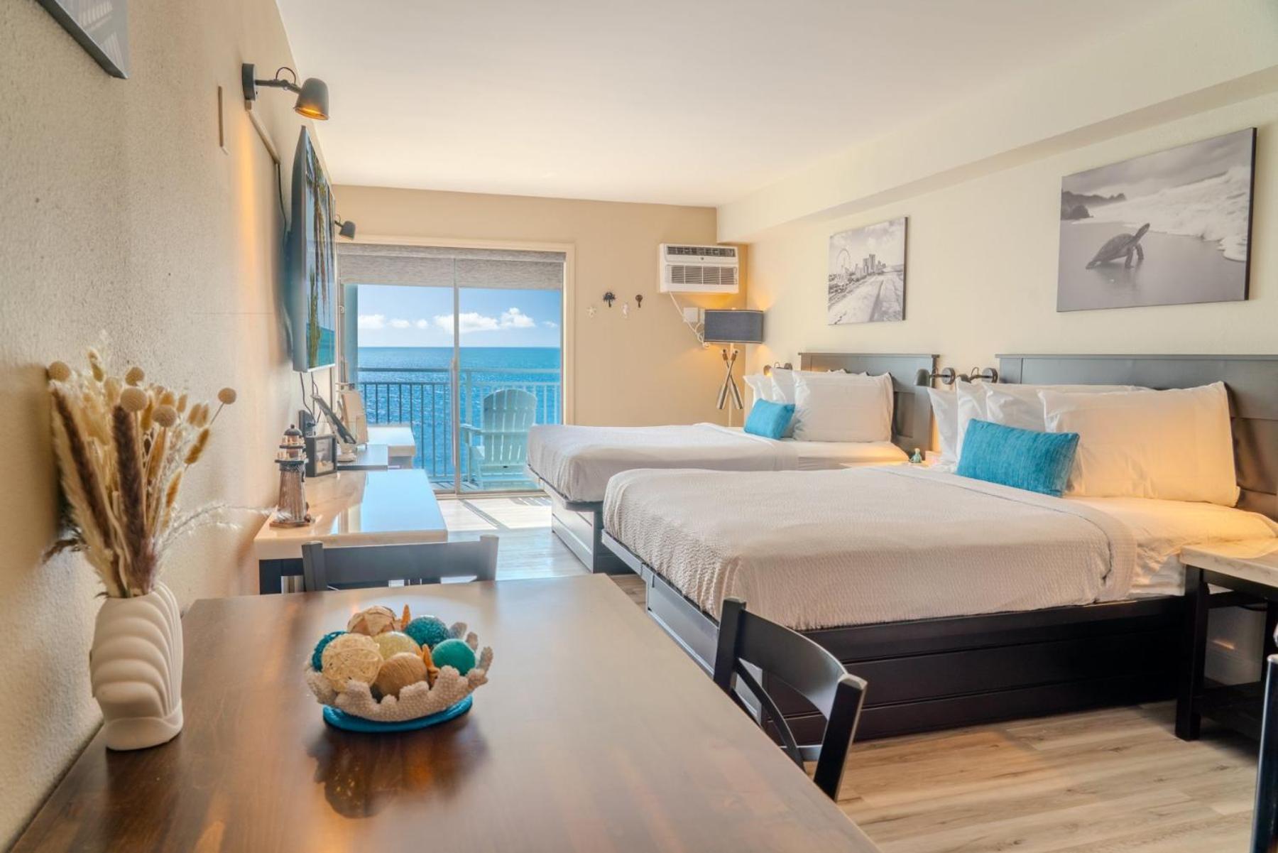 Beautiful Ocean Front Double Queen Suite - Sea Mist Resort 20905 - Perfect For 2-4 Guests! Мертл-Біч Екстер'єр фото